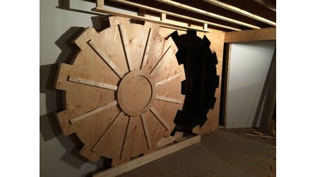 Fallout 4 - Bilder einer selbstgebauten Vault-Tür