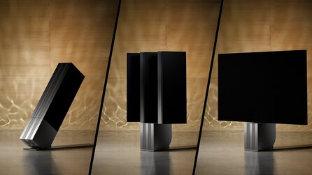 Auf der CES 2024 gabs einen auffaltbaren Riesen-TV zu sehen - Ist sowas auch Zuhause möglich?