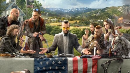 Far Cry 5 - Erstes Artwork zeigt Schurken, religiöser Fanatismus als Thema