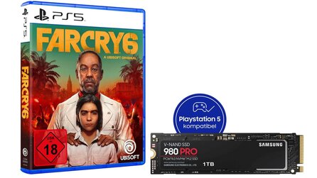 Far Cry 6 im Bundle mit PS5-SSD Samsung 980 Pro günstig bei Otto.de [Anzeige]