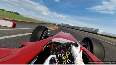 Ferrari Virtual Academy 2010 - Screenshots der F1-Simulation