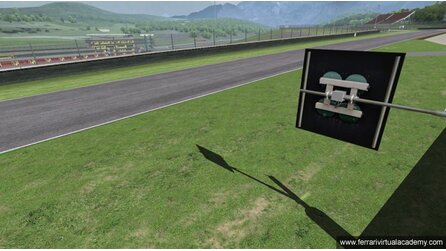 Ferrari Virtual Academy 2010 - Screenshots der F1-Simulation