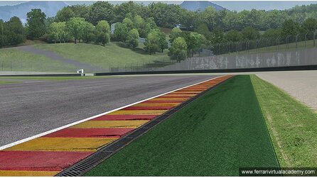 Ferrari Virtual Academy 2010 - Screenshots der F1-Simulation