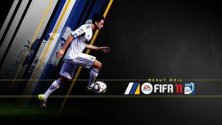 FIFA 11 - Wallpapers mit Mesut Özil, Andres Iniesta und Wayne Rooney