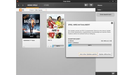 FIFA 12 - Release-Patch mit 3,1 Gigabyte