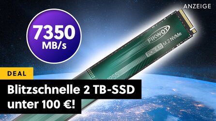 Warum auf den Prime Day warten? Diese 2TB SSD-Festplatte mit bester Preis-Leistung bekommt ihr aktuell für unter 100€!