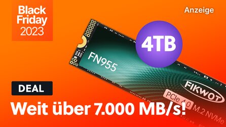 Schneller als die Samsung 980 Pro, 4TB Speicher und zum Kampfpreis: Diese M.2 SSD ist ein echter Geheimtipp!