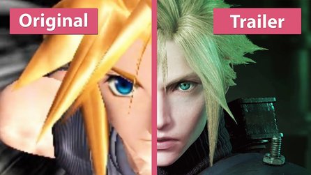 Final Fantasy 7 - Original und Remake im Trailer-Vergleich