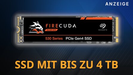 Bis zu 4 TB: NVMe M.2 SSDs mit richtig viel Speicherplatz von Seagate im Angebot