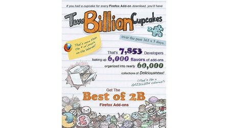 Mozilla Firefox - 2 Milliarden Addon-Downloads
