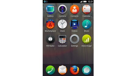 Firefox OS - Screenshots der Oberfläche