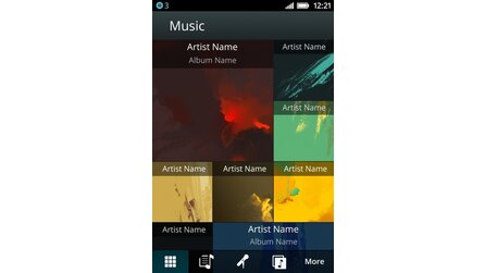 Firefox OS - Screenshots der Oberfläche