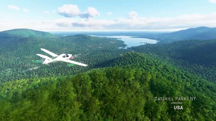 Flight Simulator: »Around the World«-Serie zeigt wunderschönen Flug über der USA und Kanada