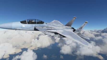 Mit der F-15 landet im Januar ein neues Kampfflugzeug im MS Flight Simulator