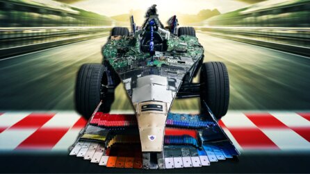 Formel-1-Auto aus Müll: gebaut aus iPhones, Laptops, Batterien – und anderem Elektronikschrott