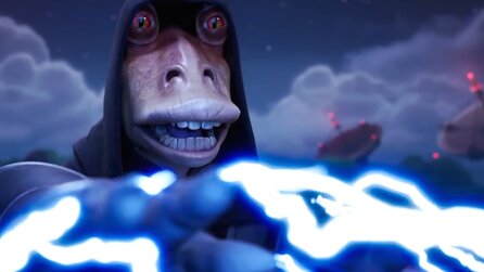 Der unbeliebteste Star-Wars-Charakter wurde einst zum Meme - und tritt jetzt in Fortnite als Sith-Lord auf