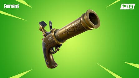 Fortnite bekommt Piraten-Knarre - Neue Pistole ist nicht wirklich neu, Patch Notes zum Update 8.11