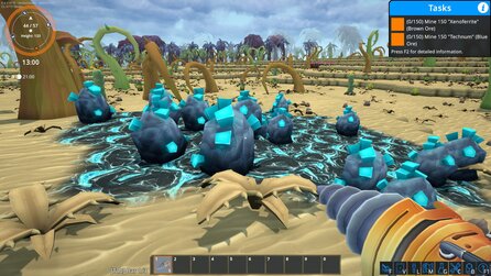 Foundry - Screenshots zum Aufbauspiel mit Satisfactory-Anleihen