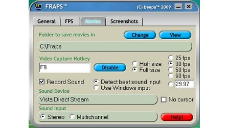 Eigene Spiele-Videos mit Fraps - So führen Sie Regie