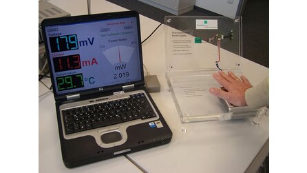 Fraunhofer-Gesellschaft - Strom aus Körperwärme