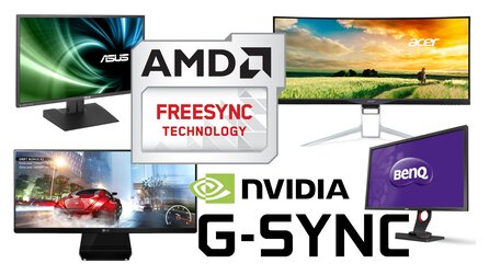 Marktübersicht: Freesync- und G-Sync-TFTs - Alle Spieler-TFTs mit FreeSync oder G-Sync