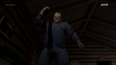 Freitag der 13. - Early-Alpha Gameplaytrailer zum asymmetrischen Jason-Slasher