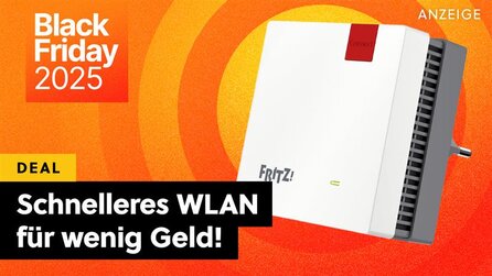 Verschenkt schnelles WLAN zu Weihnachten: Mit dem Fritz!Repeater im Black Friday-Angebot sind die Feiertage gerettet
