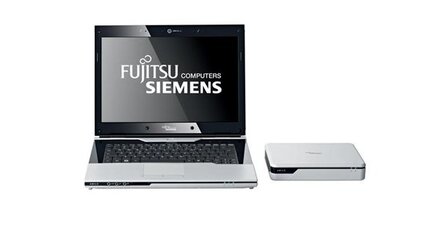 Notebook mit GraphicBooster - FSC AMILO Sa 3650 mit externer Grafik