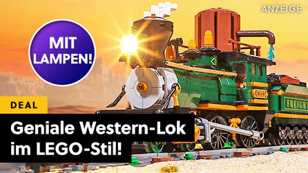 »Choo Choo!« macht die Eisenbahn und »Juhuu!« macht ihr beim aktuellen Preis dieser Dampflok von einer der besten LEGO-Alternativen