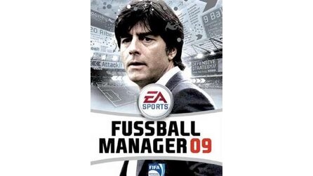 Fussball Manager 09 - Bundestrainer Joachim Löw auf dem Cover