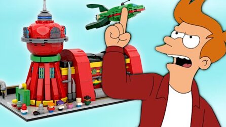 Ist das etwa Futurama? BlueBrixx hat ein neues Klemmbaustein-Set mit über 1.100 Teilen angekündigt und erinnert an eine der besten Zeichentrick-Serien