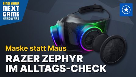 Razer Zephyr im Test - RGB-Atemschutzmaske vom Gaming-Spezialisten