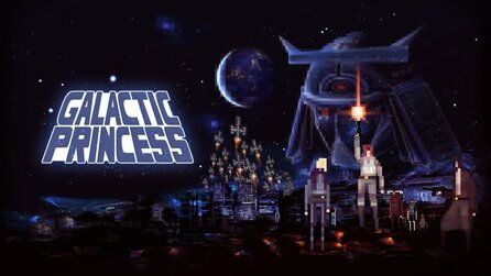 Galactic Princess - Kickstarter-Kampagne zum Space-Survival-Titel mit Pixel-Grafik