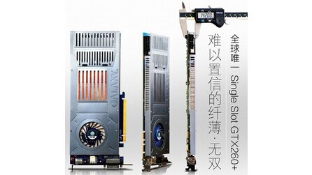 Galaxy - Neue Geforce GTX 260 belegt nur einen Slot