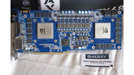 Dual-Geforce GTX 470 - Galaxy zeigt Prototyp