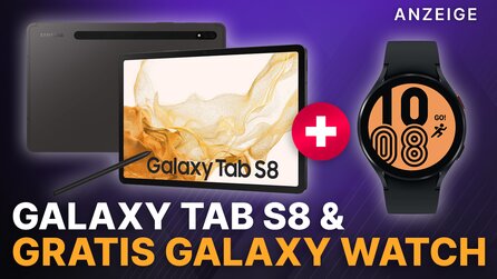 Samsung Galaxy Tab S8 im Angebot: Tablet mit 5G Power inklusive gratis Galaxy Watch für 24h bei MediaMarkt!