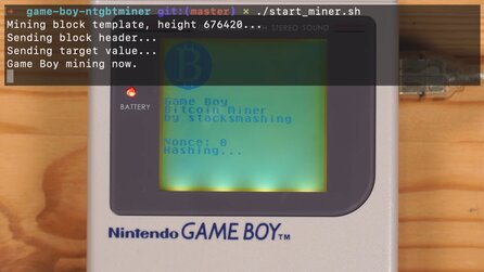 32 Jahre alter Game Boy als Mining-Lösung - klappt das?