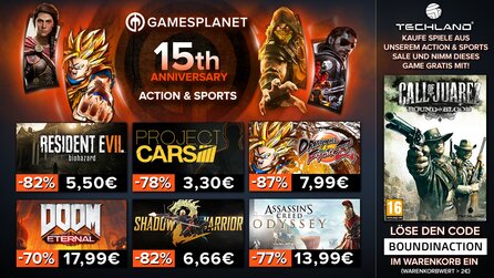 AC Odyssey, Project Cars und Resident Evil im Sale, Call of Juarez geschenkt [Anzeige]
