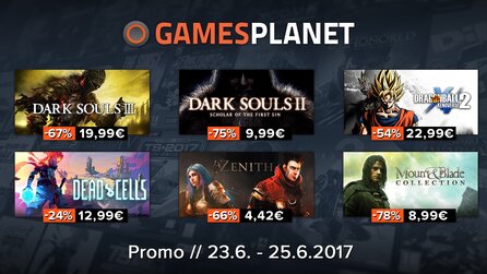 Dark Souls 3, Dragon Ball und Mount + Blade - Günstiger als im Steam Sale