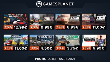 Train Sim World 2, PES 2021 und Assetto Corsa Competizione im Angebot [Anzeige]
