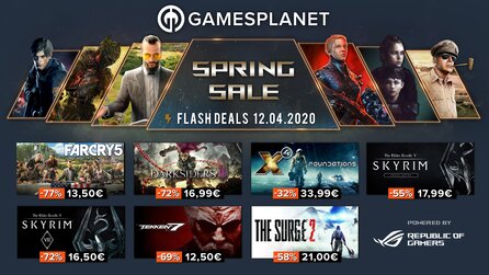 Spring Sale mit Far Cry 5 + New Dawn und dem Darksiders Franchise Pack [Anzeige]