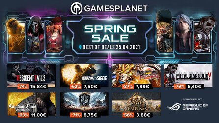 Die besten Flash Deals im Spring Sale Finale mit Anno 1800 Complete für 65,99 Euro [Anzeige]