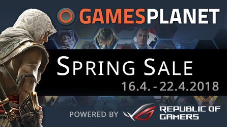 Spring Sale bei Gamesplanet - Über 1.000 Spiele im Angebot, täglich wechselnde Flash-Deals