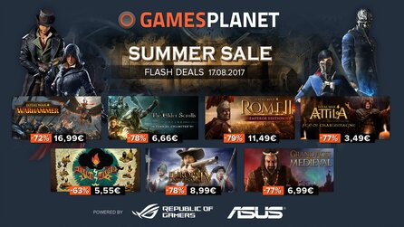 Gamesplanet Summer Sale 2017 - Total War, Europa Universalis, Grand Ages: Medieval
