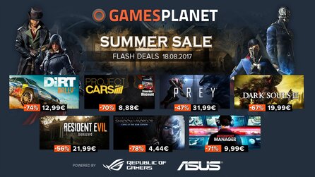 Gamesplanet Summer Sale 2017 - Project Cars mit Bonus-Rabatt für Project Cars 2