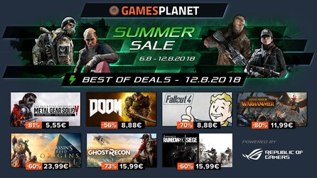 Gamesplanet Best Of - AC: Origins, Fallout 4, Metal Gear Solid 5