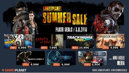 Summer Sale bei Gamesplanet - Total War, Borderlands und Layers of Fear