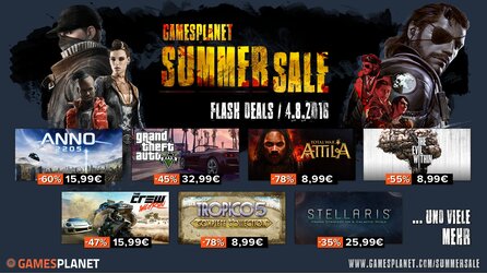 Summer Sale bei Gamesplanet - Helden und Gouverneure