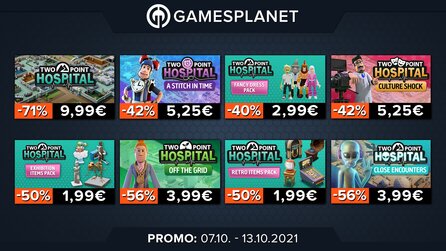 Two Point Hospital, Stealth-Strategie und Monster Hunter im Sale [Anzeige]