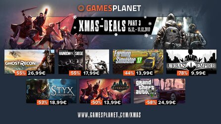 Rainbow Six: Siege für 17,99€ bei Gamesplanet - Hochklassige Taktik-Schießereien im XMAS-Sale